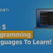Top 5 Programming Languages In 2026 Best Programming Languages In 2026 Shorts Simplilearn