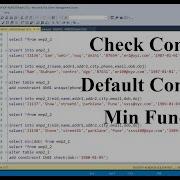 SQL For Data Science Class 6 Mastering CHECK And DEFAULT Constraints MIN Function