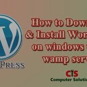 How To Download And Install WordPress On Windows Using Wamp Server