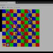 Snake And Ladder JavaScript Games HTML Canvas
