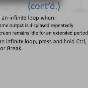 CIT 111 Looping