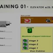 PLC Training 01 Elevator With 3 Stages