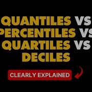 Quantiles Vs Percentiles Vs Quartiles Vs Deciles 4 In Statistics For Data Science Course