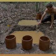 Primitive Technology Purifying Clay By Sedimentation And Making Pots