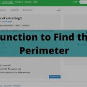 Write A Function To Find The Perimeter Javascript Easy Algorithm Edabit