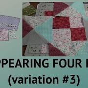 How To Make The Disappearing Four Patch Quilt Block Variation 3 ThursdayThreads