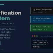 NotificationSystem Unity Toast Notifications Demo