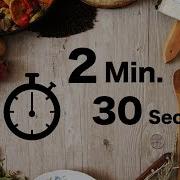 Cooking Timer 2 Minutes 30 Seconds Countdown