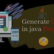 Generate OTP Java Project