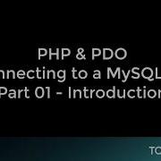 PHP PDO 01