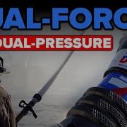 Dual Force Dual Pressure Automatic Flow Rate Nozzle For Firefighting Handline Attack