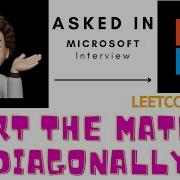 Sort The Matrix Diagonally Leetcode 1329 Similar To Leetcode 498 CodestorywithMIK