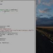 Live Pressure Temperature Humidity Graphing On RaspberryPi