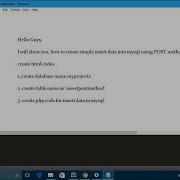 How To Create Insert Form Data Using JQuery Post Method With PHP And MySql Without Refresh Page