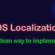IOS Localized Strings Part 1