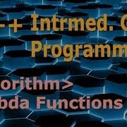 Intermediate C Game Programming DirectX Algorithms Lambda Functions Tutorial 16