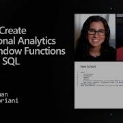 How To Create Operational Analytics With Window Functions In Azure SQL Part 3 Data Exposed