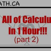 ALL Of Grade 12 CALCULUS In 1 HOUR Part 2