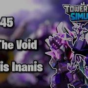 Voidcore OST Mix Wave 45 Raze The Void Vocatis Inanis Tower Defense Simulator