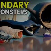 Legendary Sea Monsters Size Comparison 3D BLOOP VS SEA EATER
