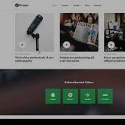 Roogan Personal Audio Podcast WordPress Theme Video Podcasting Video Build Website