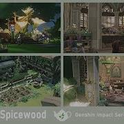 4 Designs Of Sublime Spicewood Genshin Serenitea Pot Design 原神 塵歌壺