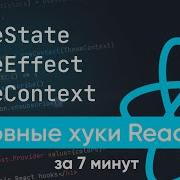 React Hooks за 7 минут Уроки React Js React хуки