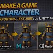 Make A Game Character Exporting Textures For Unity URP