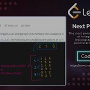 Next Permutation BruteForce Optimal Detailed Explain And Solution 31 No LeetCode