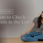 Python Interview Question Python Program To Check Elements In The List Perfect ELearning