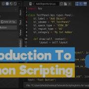 Blender Python Tutorial An Introduction To Scripting How To Learn Python For Beginners