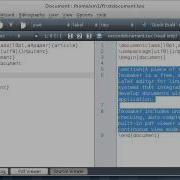Texmaker Source Viewer Panel