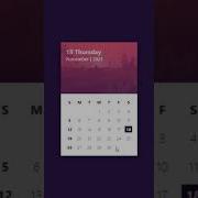 Calendar UI Design Using HTML CSS Only Calenderui Css3 Animation