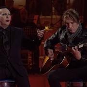 Marilyn Manson And Tyler Bates Performing Sweet Dreams Acoustic Live On Italian TV Show MUSIC
