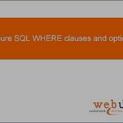 Dynamic Pure SQL WHERE Clauses And Optional JOINs