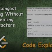 Longest Substring Without Repeating Characters Live Coding With Explanation Leetcode 3