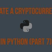 Python Cryptocurrency Part 7 User Registration