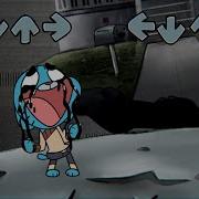 FNF VS Glitched Gumball Pibby Apocalypse FNF Forgotten World