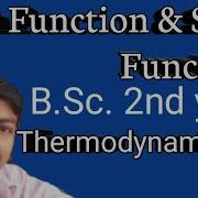 Thermodynamic 02 Path Function State Function
