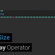 Cast Ray Operator Byte Size