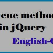 Queue Method In JQuery English 65 Vlr Training