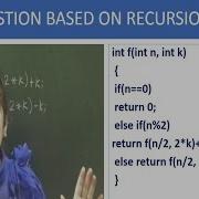 GATE Question Based On Recursion