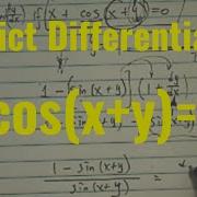 Implicit Differentiation Of A TRIG FUNCTION Calculus
