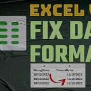 VBA Fix Date Formats Using Split And Arrays