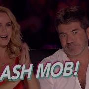 Unexpected Flash Mob Audition Shocks Simon Cowell