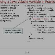 Example Application Of Java Volatile Variables