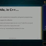 CppCon 2017 Andrew Sutton Reflection