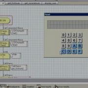 FLOWCODE Addition Using LCD And KEYPAD