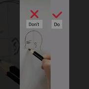 How To Draw Anime Face Sideview Jawline Chin Basic Face Anatomy Shorts Draw