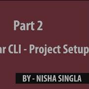 Angular CLI Project Setup Angular Tutorial 2